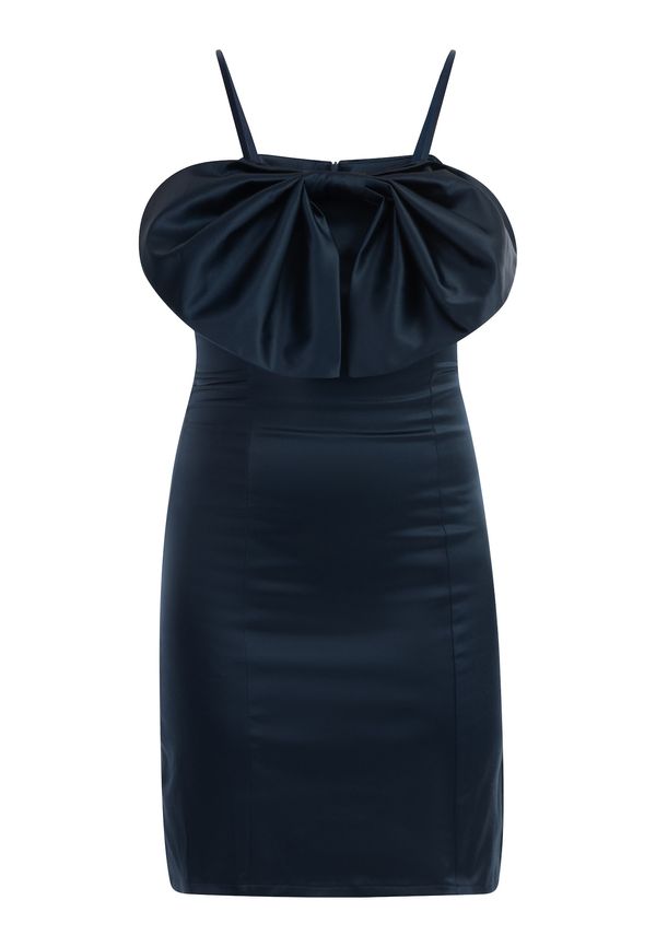 faina faina Рокля за коктейл  морскосиньо