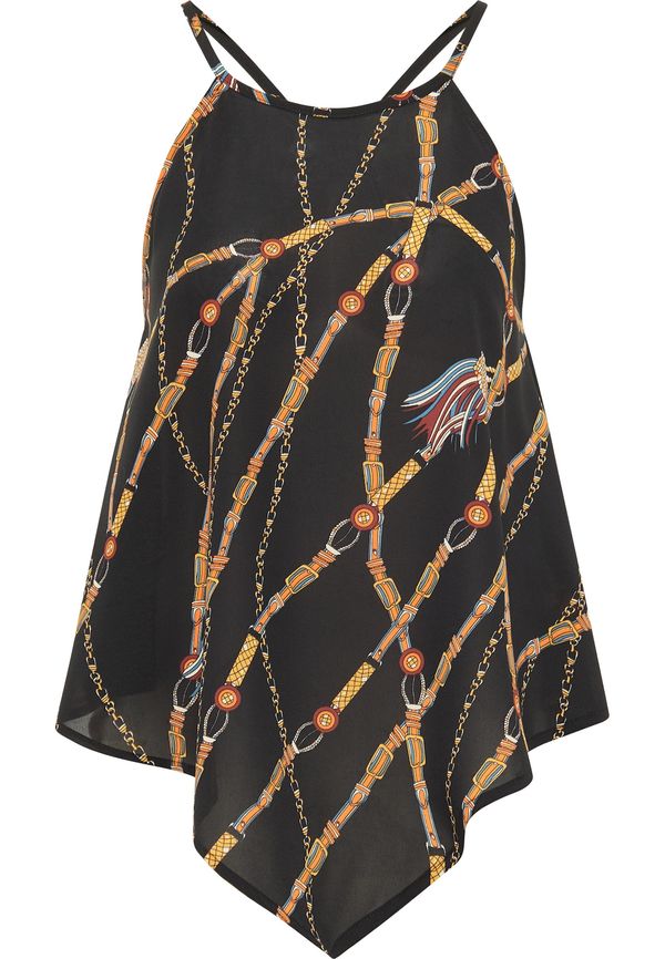 faina faina Топ  златистожълто / оранжево / мерло / черно