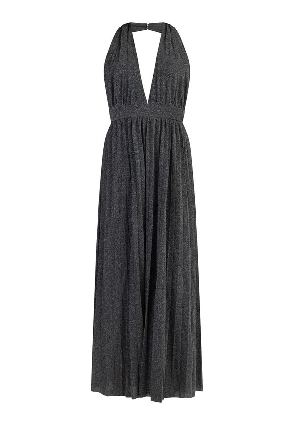 faina faina Вечерна рокля  черно / сребърно