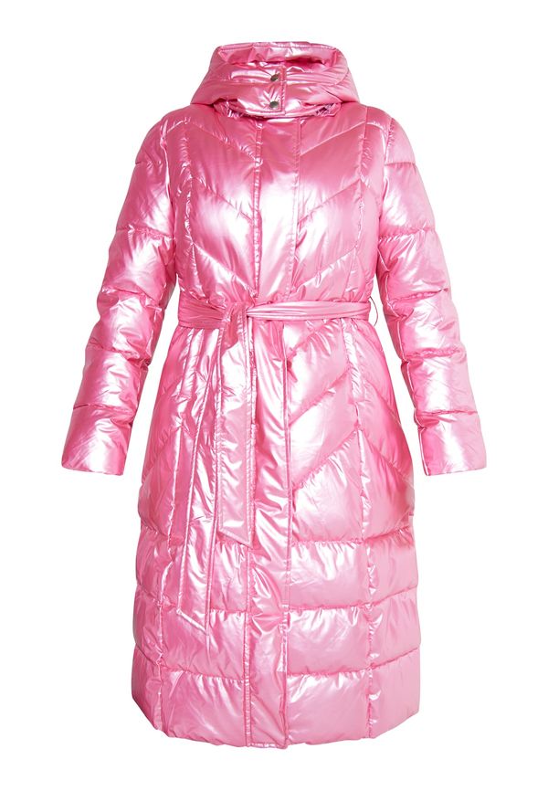 faina faina Зимно палто  бледорозово