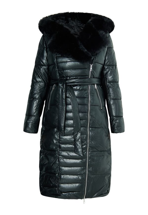faina faina Зимно палто  черно