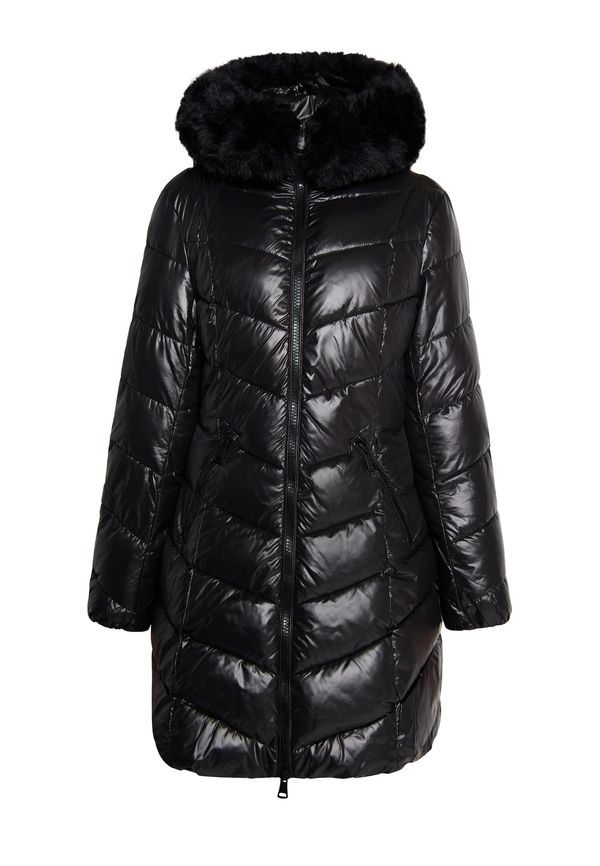 faina faina Зимно палто  черно