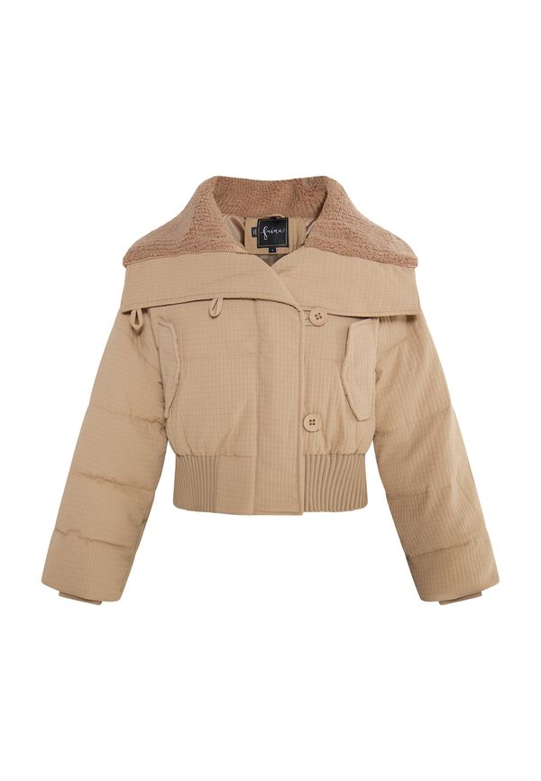 faina faina Зимно яке  бежово