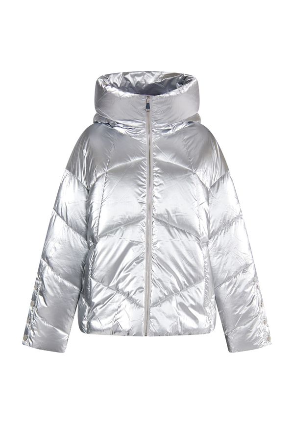 faina faina Зимно яке  сребърно