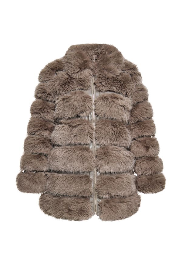 faina faina Зимно яке  тъмнобежово