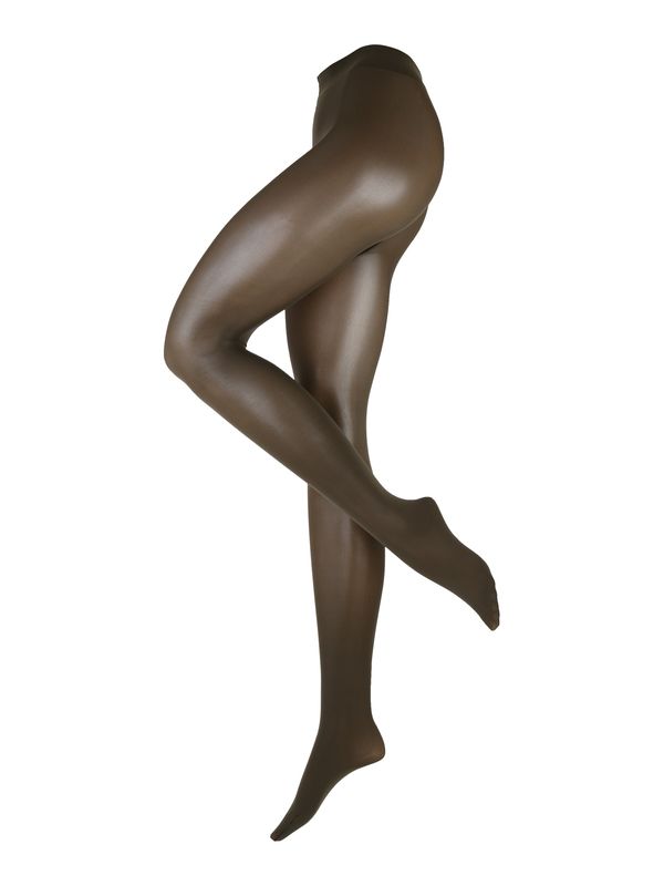 FALKE FALKE Чорапогащи 'Matt Deluxe'  кафяво