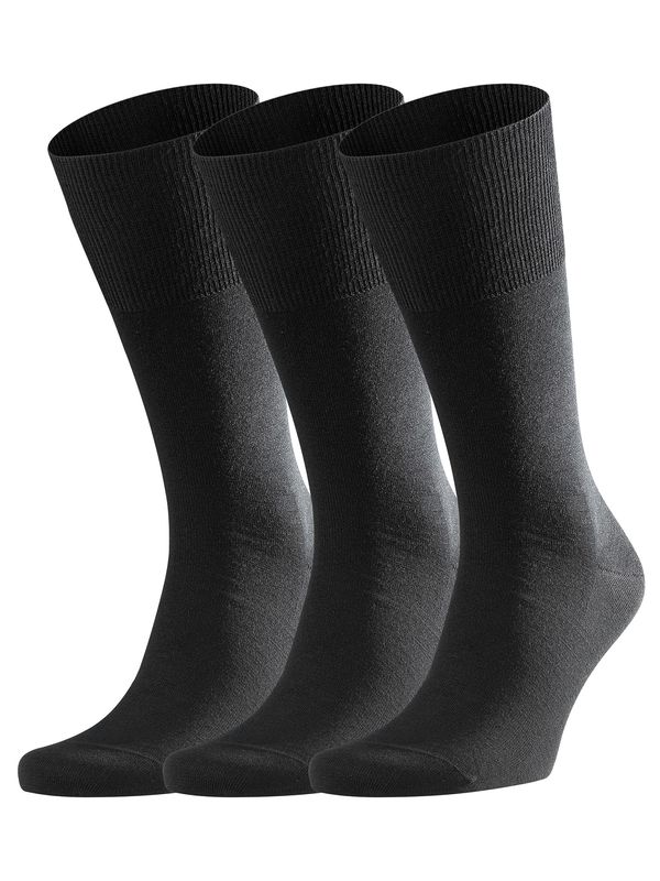 FALKE FALKE Къси чорапи 'Airport'  черно