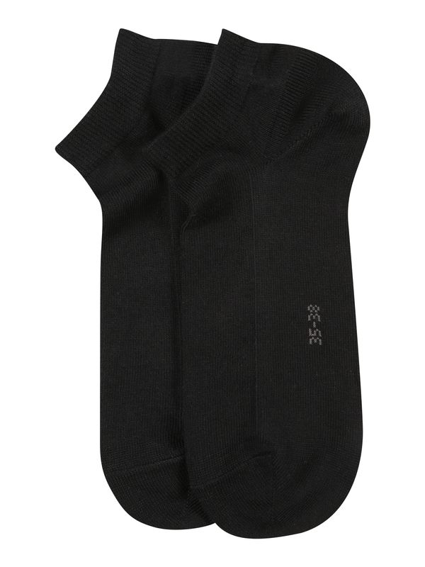 FALKE FALKE Къси чорапи 'Family'  черно