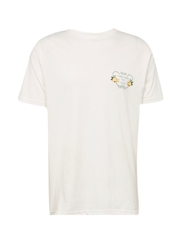 Family First Family First Тениска 'GALA'  жълто / тревнозелено / бяло