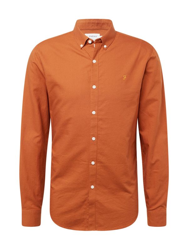FARAH FARAH Риза 'BREWER'  оранжево