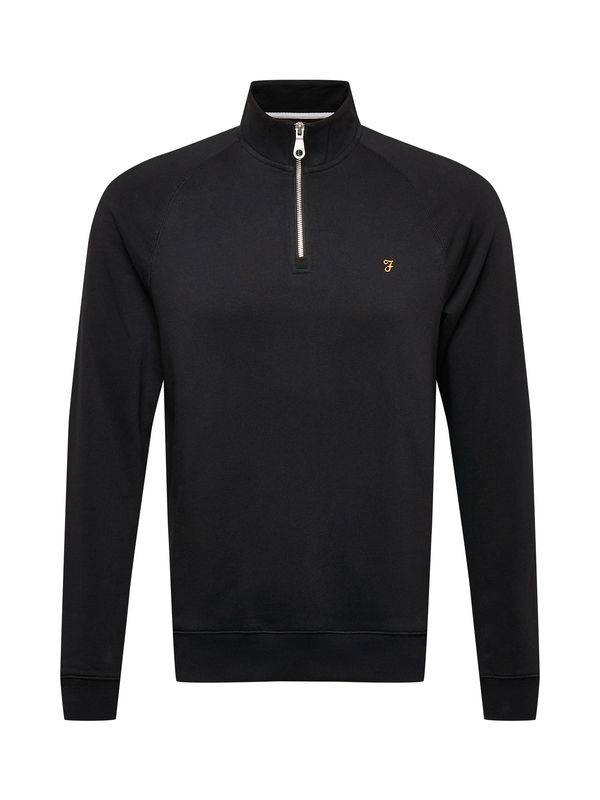 FARAH FARAH Суичър 'JIM'  оранжево / черно