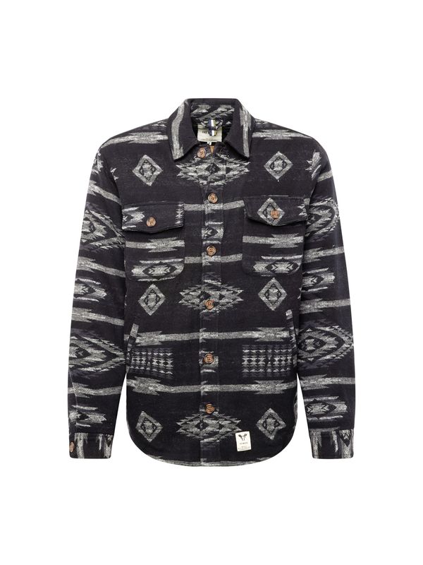 Fat Moose Fat Moose Риза 'Magnus'  черно / бяло