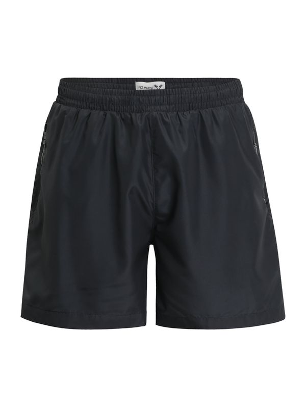 Fat Moose Fat Moose Шорти за плуване 'Jayson'  морскосиньо / бяло