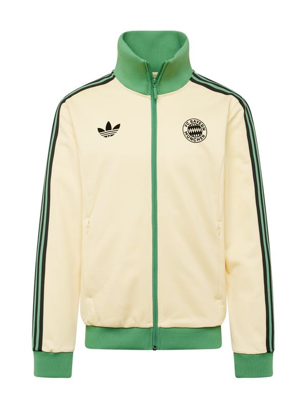FC BAYERN MÜNCHEN FC BAYERN MÜNCHEN Суичъри с качулка 'Originals Summer Pack'  светложълто / зелено