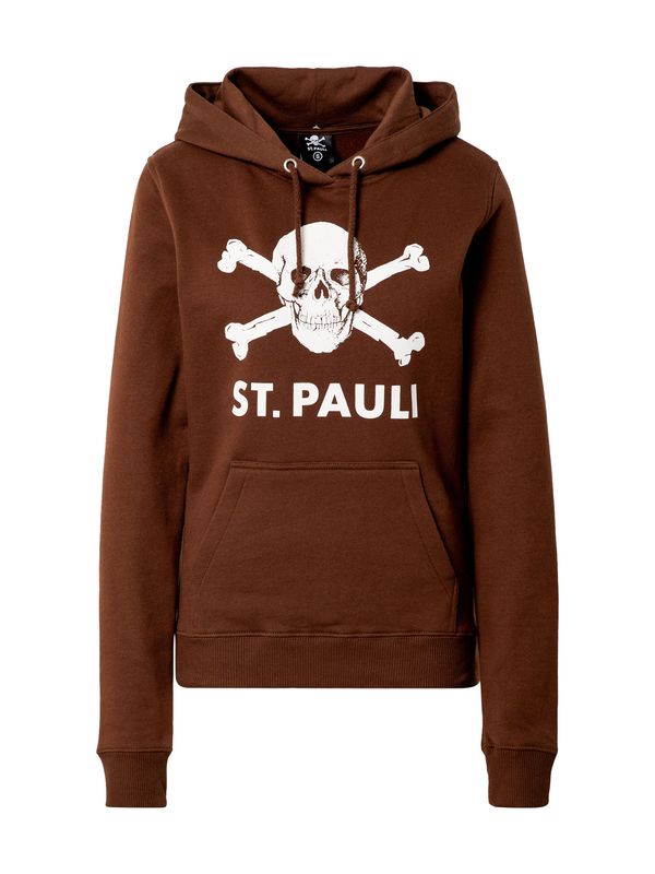 FC St. Pauli FC St. Pauli Суичър  мед / бяло