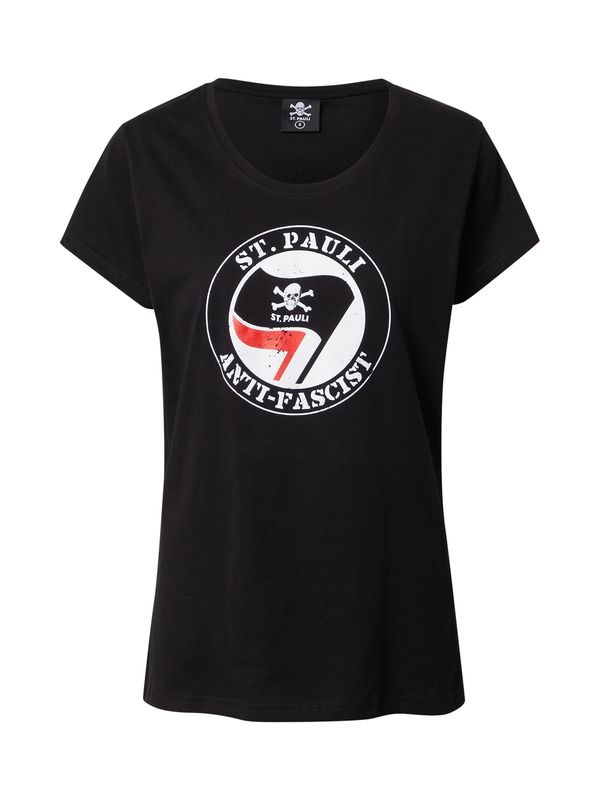 FC St. Pauli FC St. Pauli Тениска 'Anti Fascist'  червено / черно / бяло