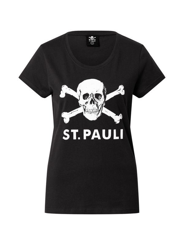 FC St. Pauli FC St. Pauli Тениска 'Totenkopf'  черно / бяло