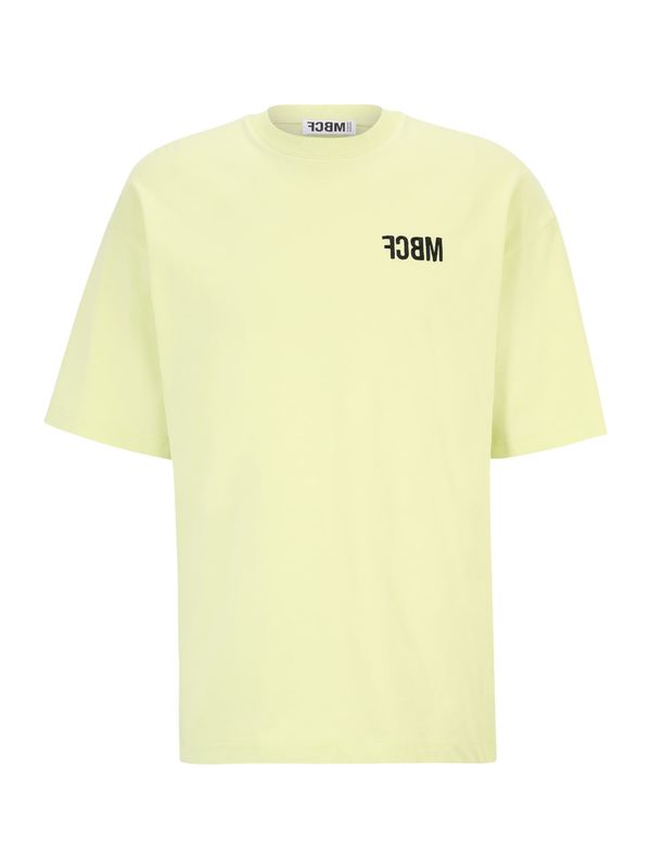 FCBM FCBM Тениска 'Arian'  пастелно зелено / черно