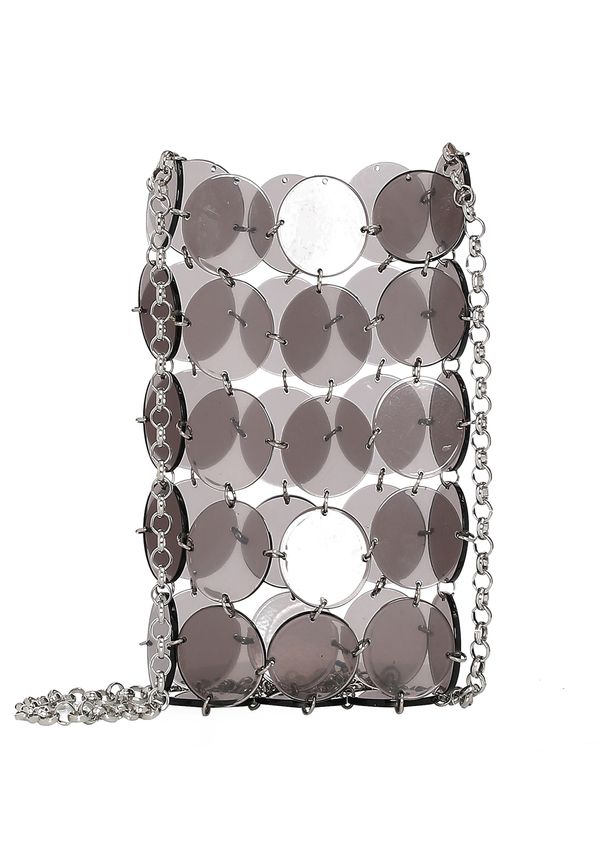 FELIPA FELIPA Чанта с презрамки  черно / сребърно