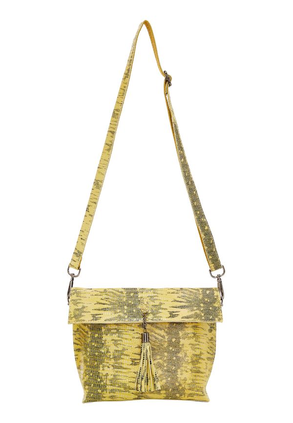 FELIPA FELIPA Чанта с презрамки  пастелно жълто / черно