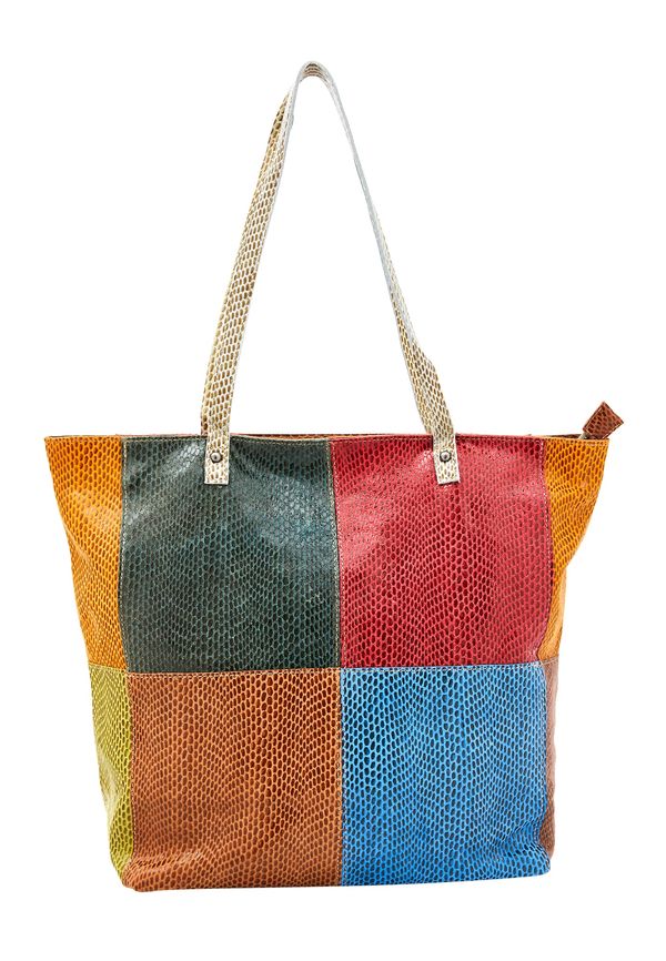 FELIPA FELIPA "Чанта тип ""Shopper"""  синьо / оранжево / червено / черно