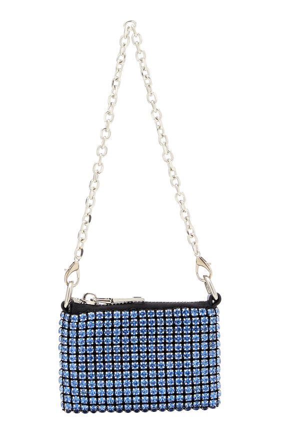 FELIPA FELIPA Чанта за през рамо  лазурно синьо / черно