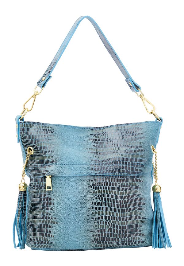 FELIPA FELIPA Чанта за през рамо  светлосиньо / черно