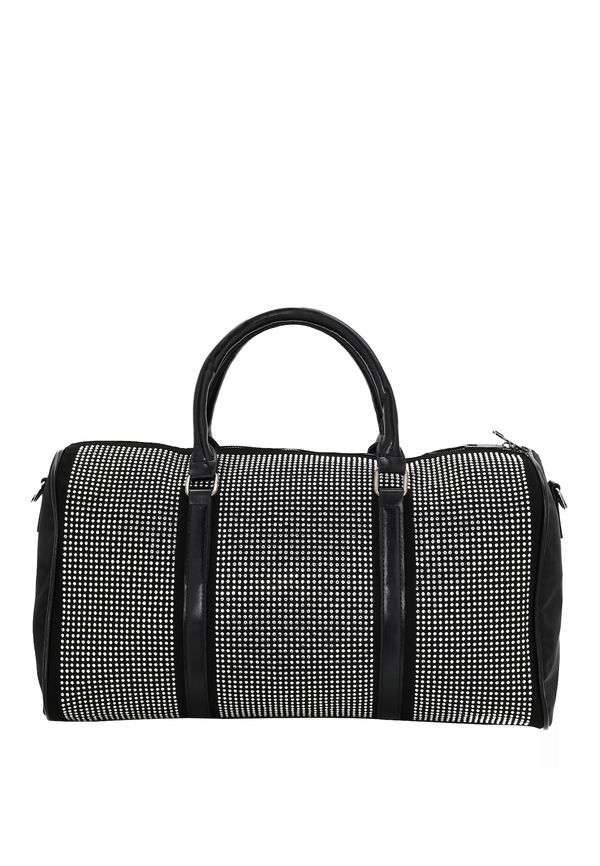 FELIPA FELIPA "Чанта за пътуване тип ""Weekender"""  черно / сребърно