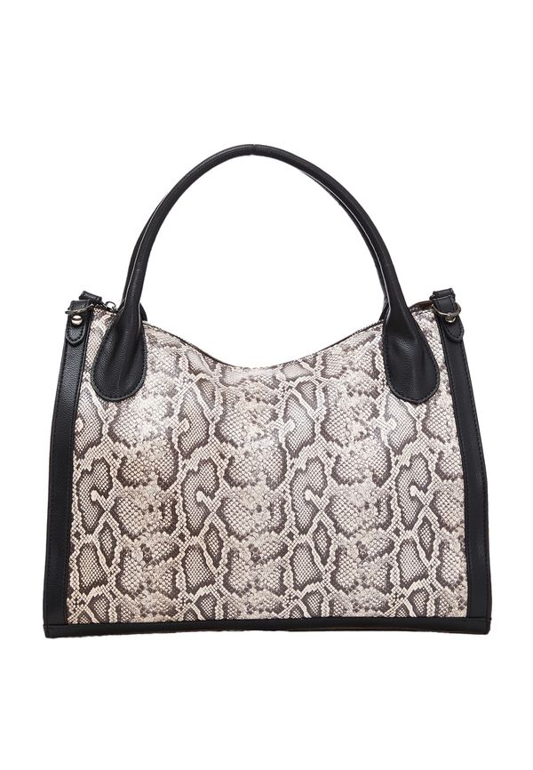 FELIPA FELIPA Дамска чанта  екрю / шоколад / черно