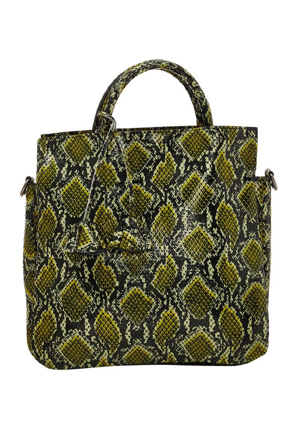 FELIPA FELIPA Дамска чанта  киви / пастелно зелено / черно