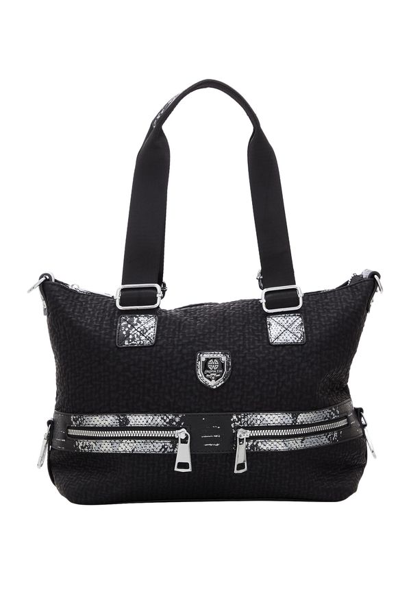 FELIPA FELIPA Дамска чанта  светлосиво / черно