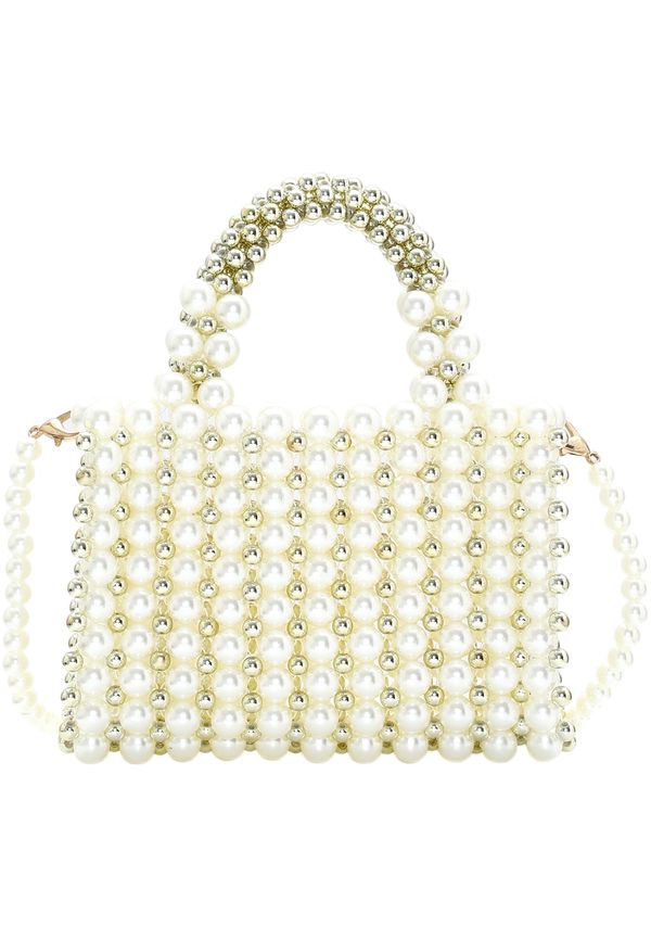 FELIPA FELIPA Дамска чанта  светлозелено / бяло