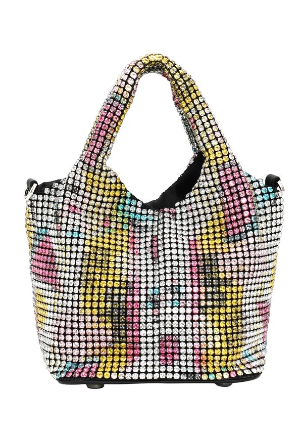 FELIPA FELIPA Дамска чанта  жълто / бледорозово / черно / сребърно