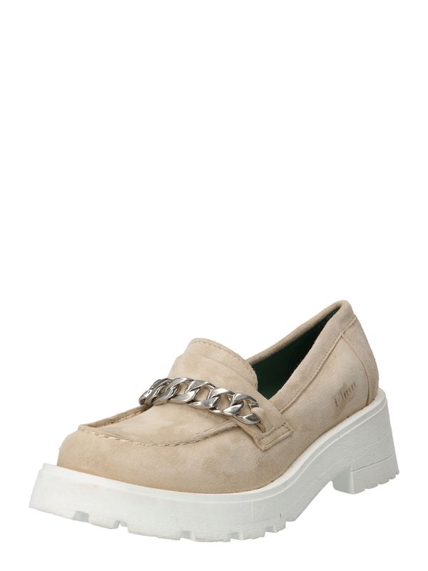 FELMINI FELMINI Пантофи 'Nadir'  бежово / сребърно