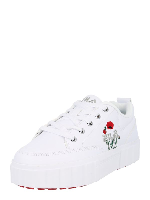 FILA FILA Ниски маратонки  сребърно сиво / зелено / червено / бяло