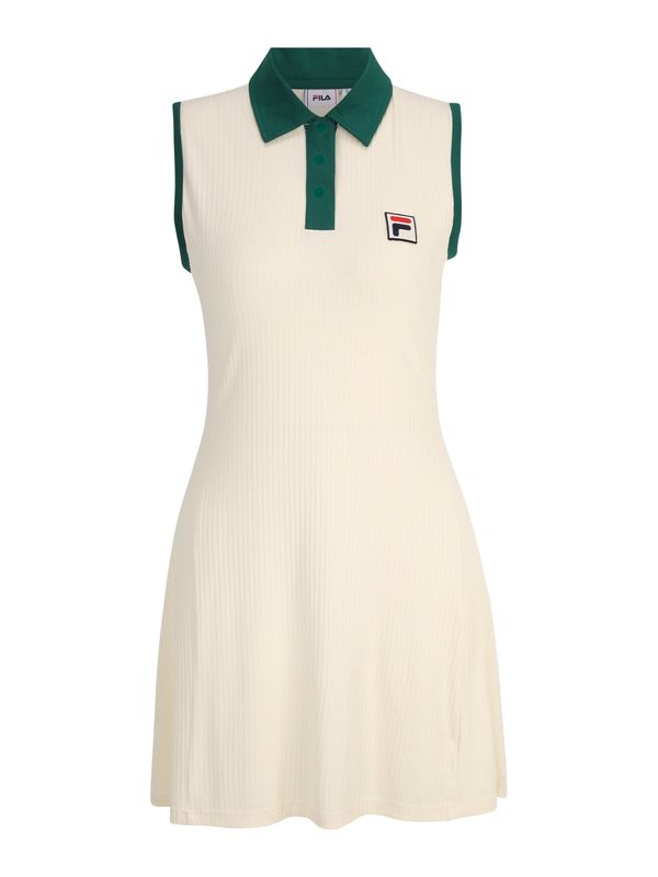 FILA FILA Рокля 'LAHORE'  зелено / мръсно бяло