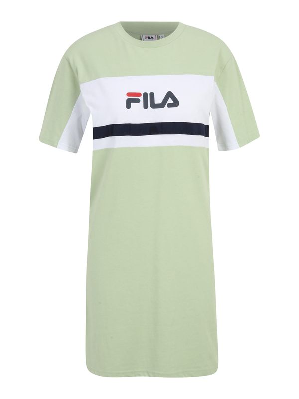 FILA FILA Рокля 'LISHUI'  ябълка / черно / бяло
