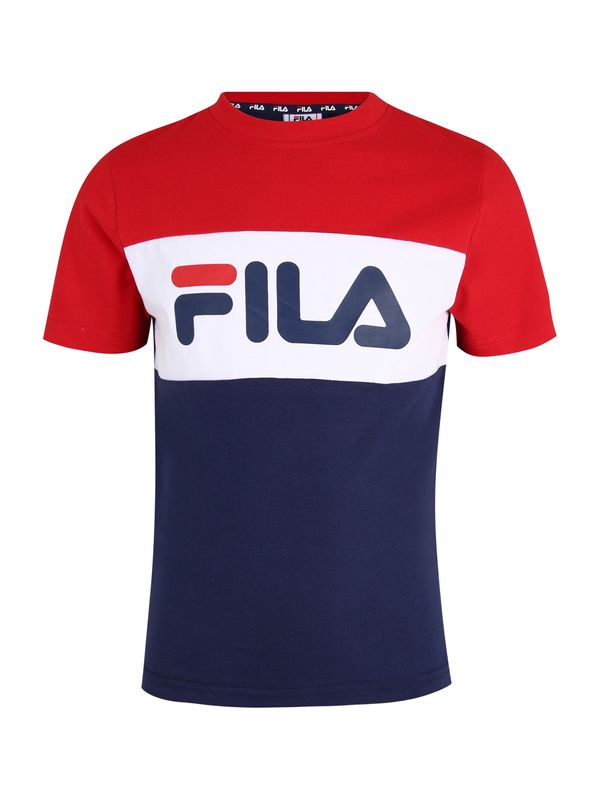 FILA FILA Тениска 'BALIMO'  нейви синьо / червено / бяло