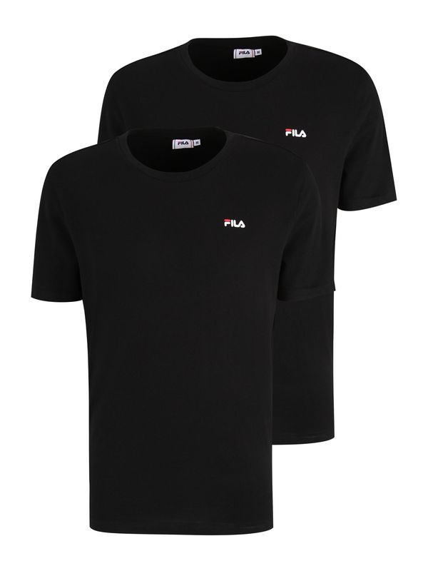 FILA FILA Тениска 'Brod'  червено / черно / бяло