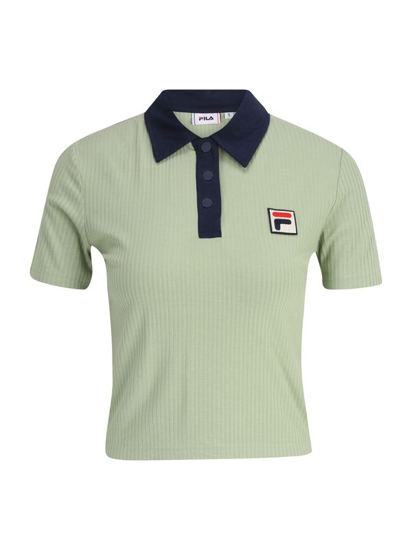 FILA FILA Тениска 'LOOKNOW'  нейви синьо / светлозелено / червено / мръсно бяло