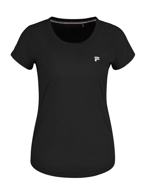 FILA FILA Тениска 'RAHDEN'  черно / мръсно бяло
