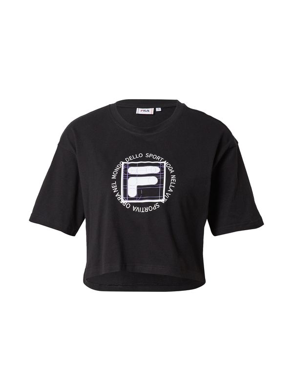 FILA FILA Тениска 'RAISA'  лилав / черно / бяло