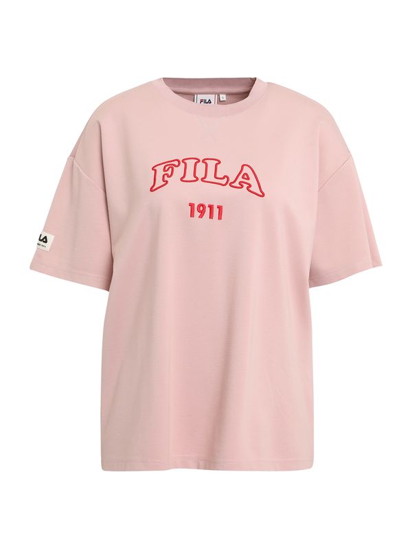 FILA FILA Тениска 'TULA'  бледорозово / червено