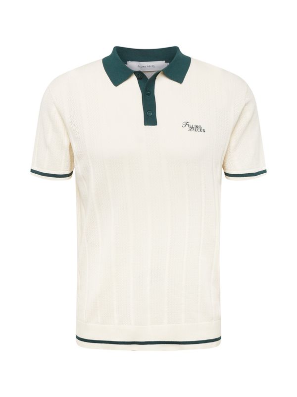 Filling Pieces Filling Pieces Пуловер  елхово зелено / естествено бяло