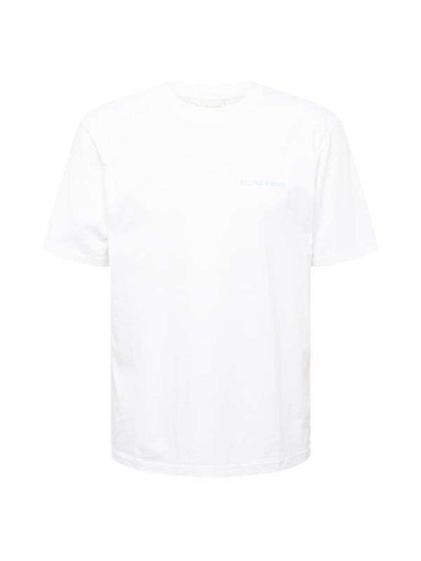 Filling Pieces Filling Pieces Тениска 'Message'  светлосиньо / зелено / тъмночервено / бяло