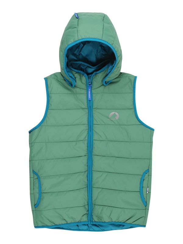 FINKID FINKID Елек 'VANULI'  лазурно синьо / сиво / киви