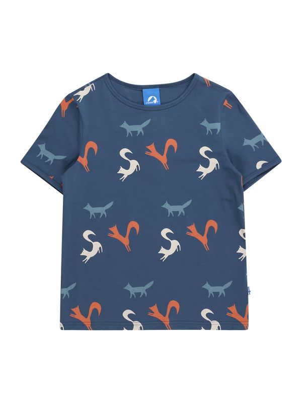 FINKID FINKID Тениска 'ILTA'  синьо / светлосиньо / оранжево / мръсно бяло