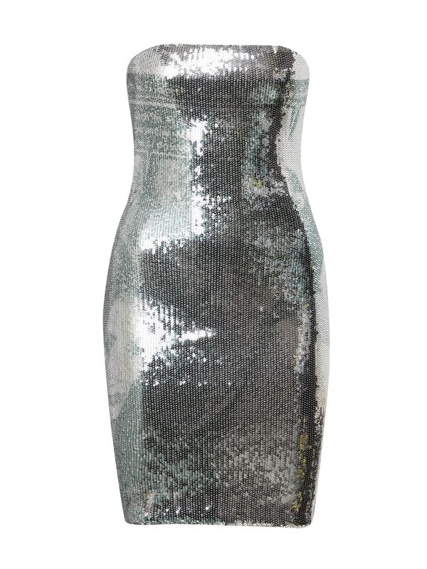 Fiorucci Fiorucci Рокля 'MASSIMO'  сребърно