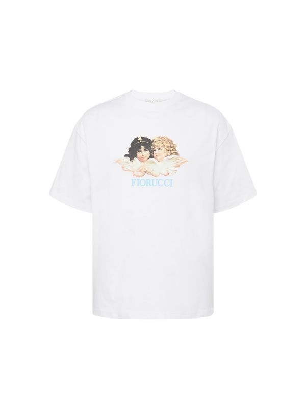 Fiorucci Fiorucci Тениска  бежово / светлосиньо / черно / бяло