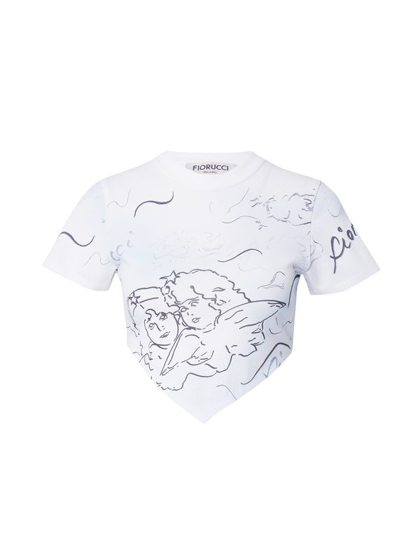 Fiorucci Fiorucci Тениска  черно / бяло